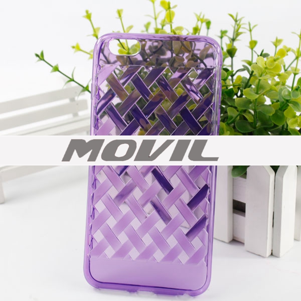 NP-1906 Transparente tpu funda para iPhone  6-9